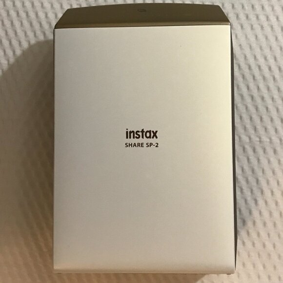 Fujifilm Instax Share SP‑2 Smartphone Printer Kit- Gold- New in Box + Bonus Film - Picture 11 of 13